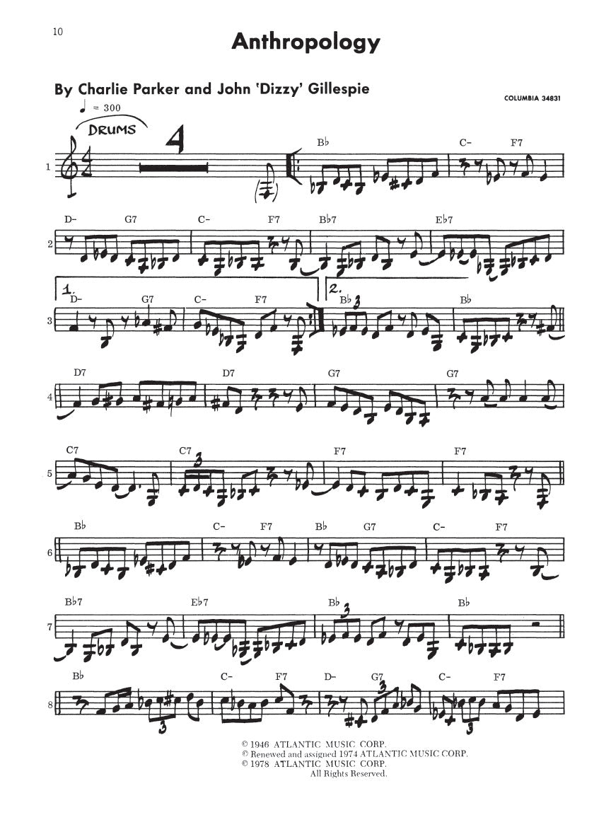 Charlie Parker Omnibook For C Instruments Jazz