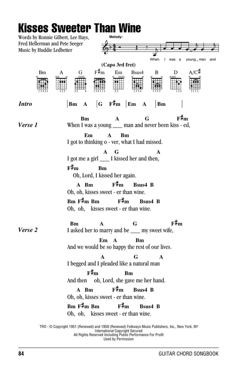 吉他弹唱曲集 - 彼得、保罗和玛丽合唱团(43 首歌曲)