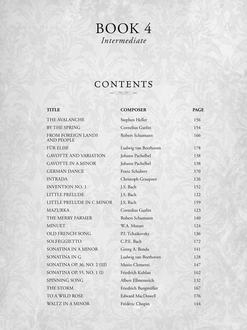 Journey Through The Classics - Complete Piano Book (Combined 1-4)