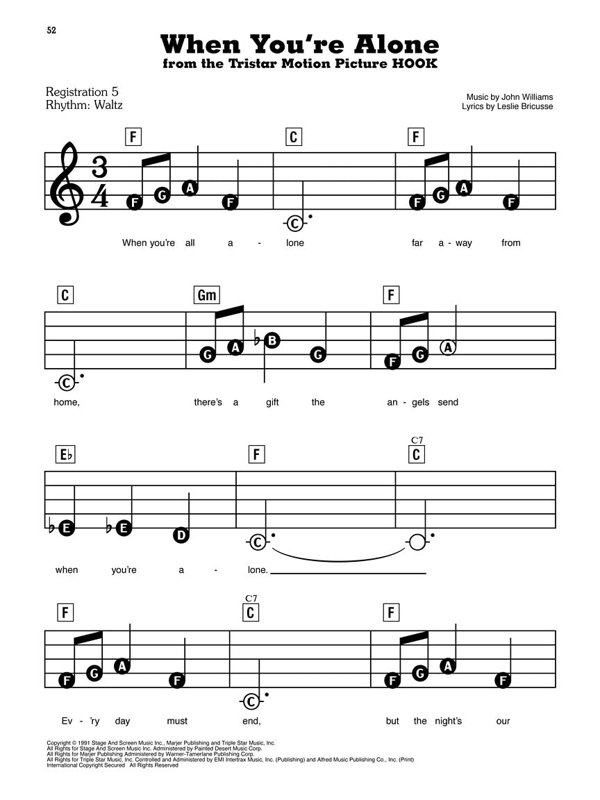 约翰·威廉姆斯 - EZ Play 钢琴曲谱第 128 卷