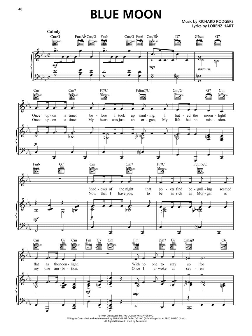 100 Hit Songs Of The 1930's - Play Along PVG Songbook/Ola