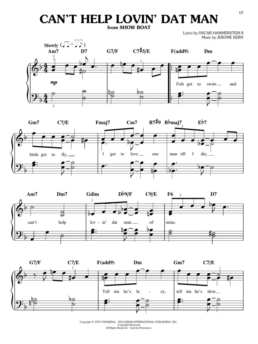 First 50 Broadway Songs You Should Play On The Piano Book