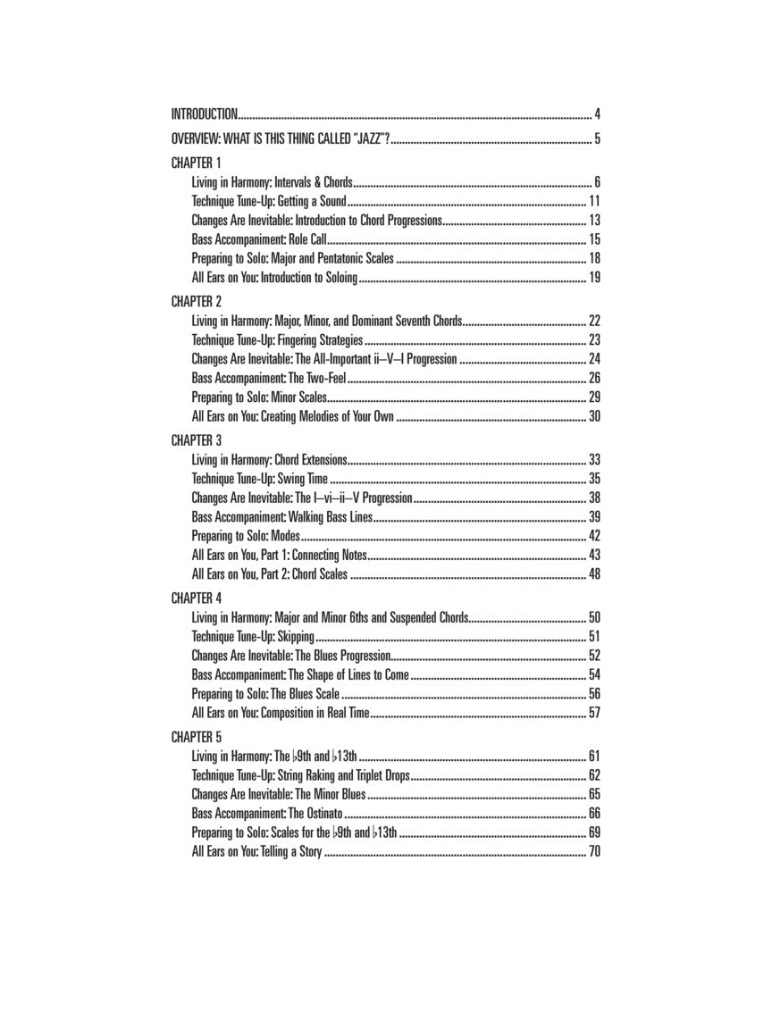 Hal Leonard Bass Method - Jazz Bass Book/Ola