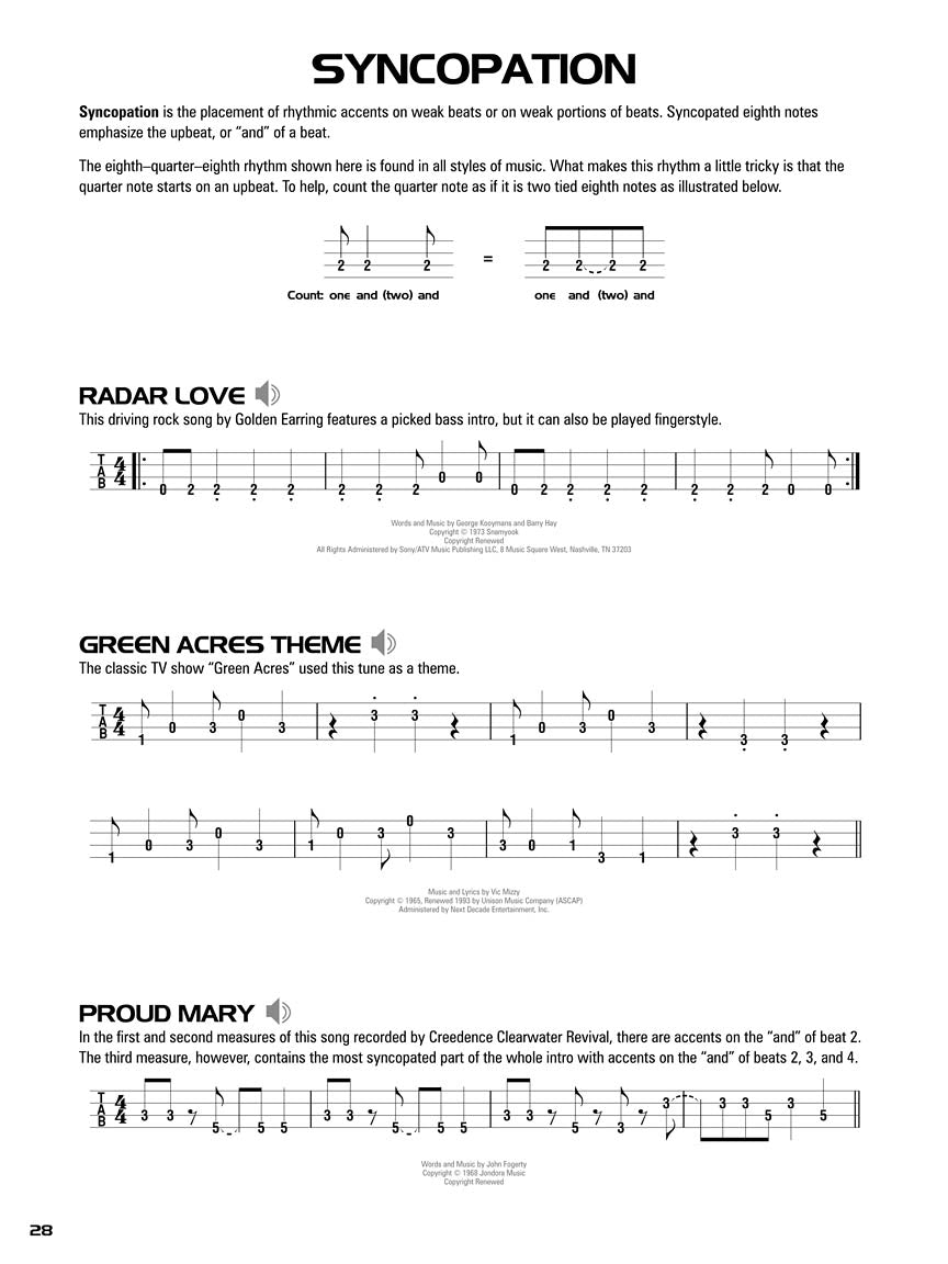Hal Leonard Bass Tab Method - Left Handed Bass Book 1 (Book/Ola)