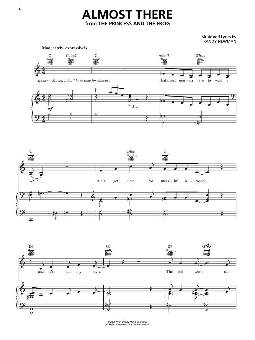 Contemporary Disney - 50 Favorite Songs Piano Vocal Guitar Book (3rd Edition)