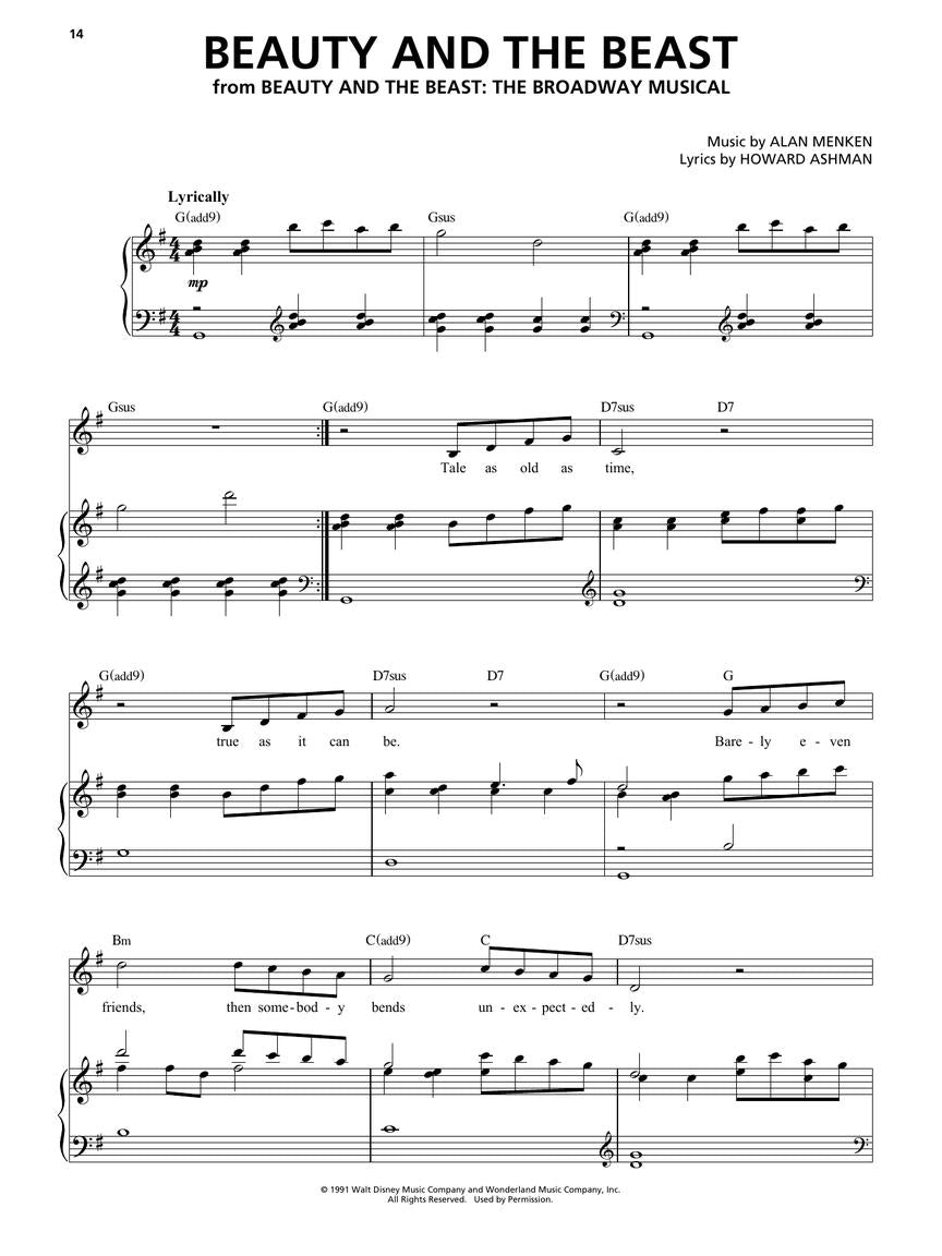 First 50 Broadway Songs You Should Sing High Voice