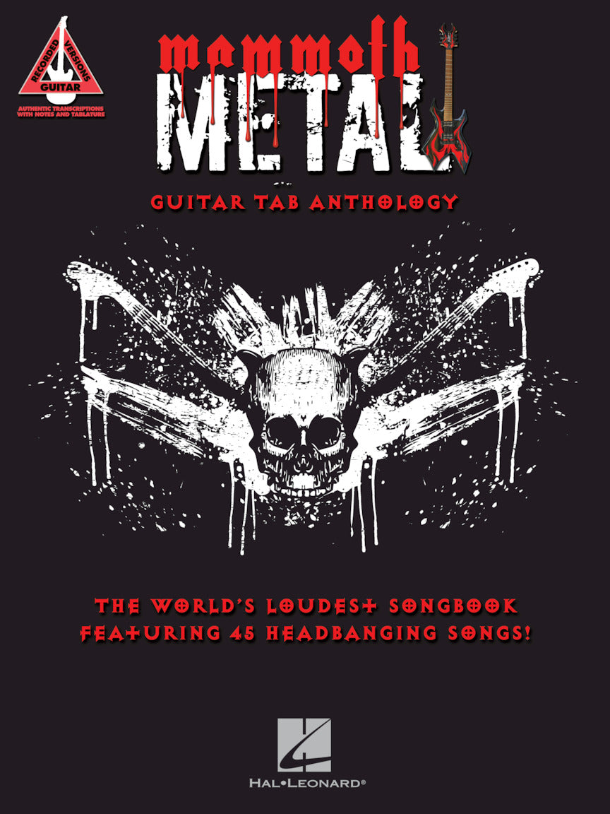 Mammoth Metal Guitar Tab Anthology Book Songbooks