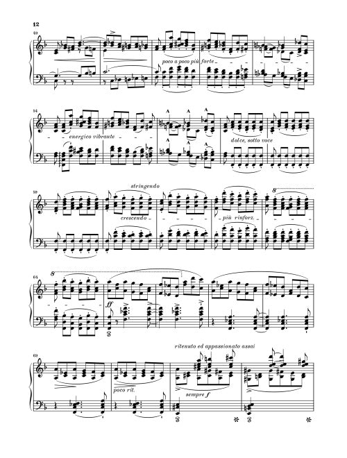 Liszt - Transcendental Etudes Urtext Book