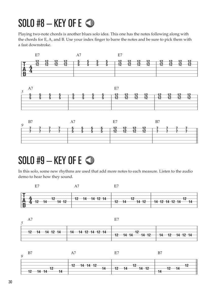 Hal Leonard 儿童吉他教程 - 布鲁斯吉他(书/在线音频)