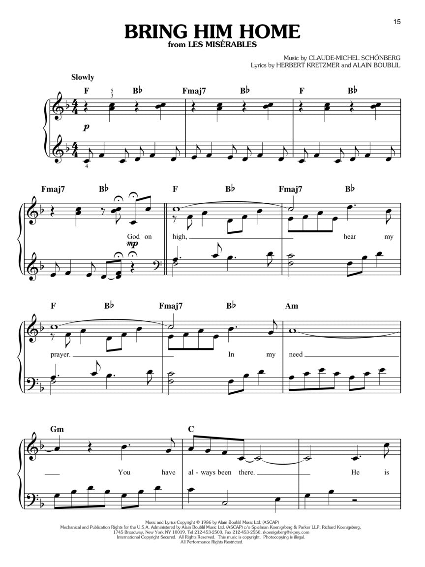 《钢琴入门必弹的50首流行抒情歌曲》
