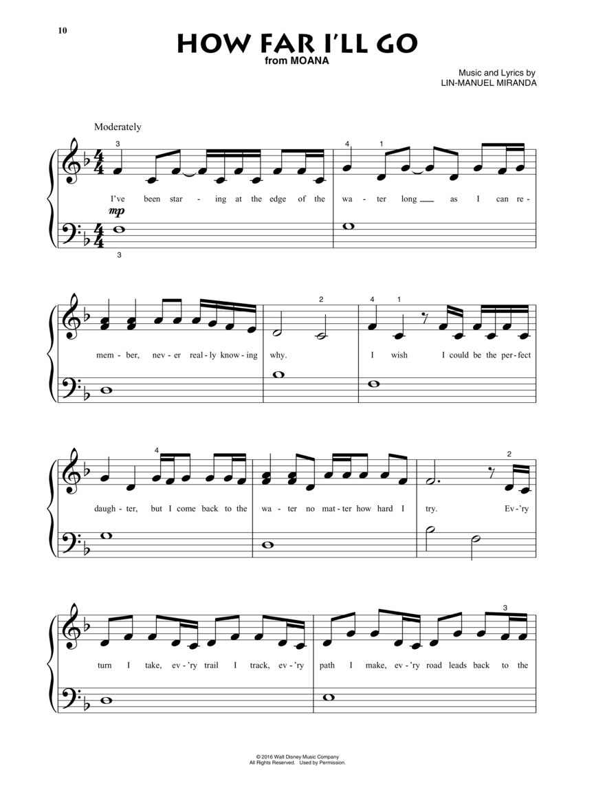迪士尼经典金曲 - 初级钢琴独奏曲集(第二版)