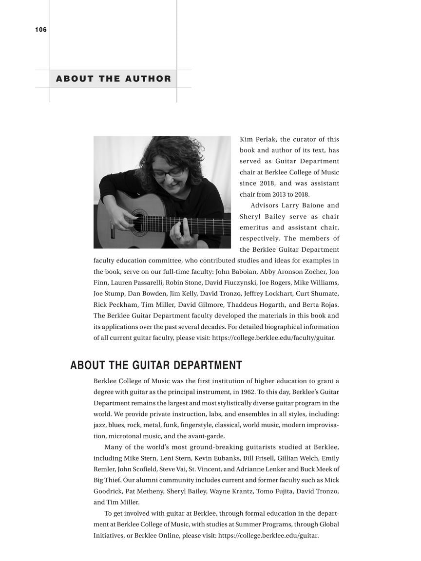 Berklee Guitar Theory Book