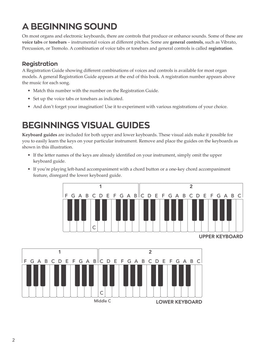 Beginnings For Keyboards - Ez Play Piano Book A (Updated Edition)