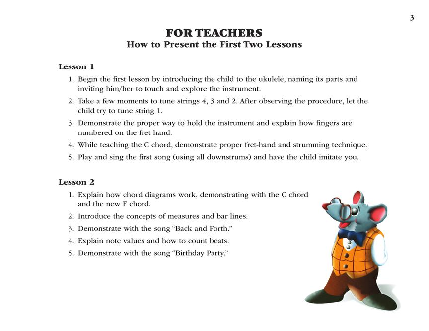 Teaching Little Fingers To Play - Ukulele Book/Ola