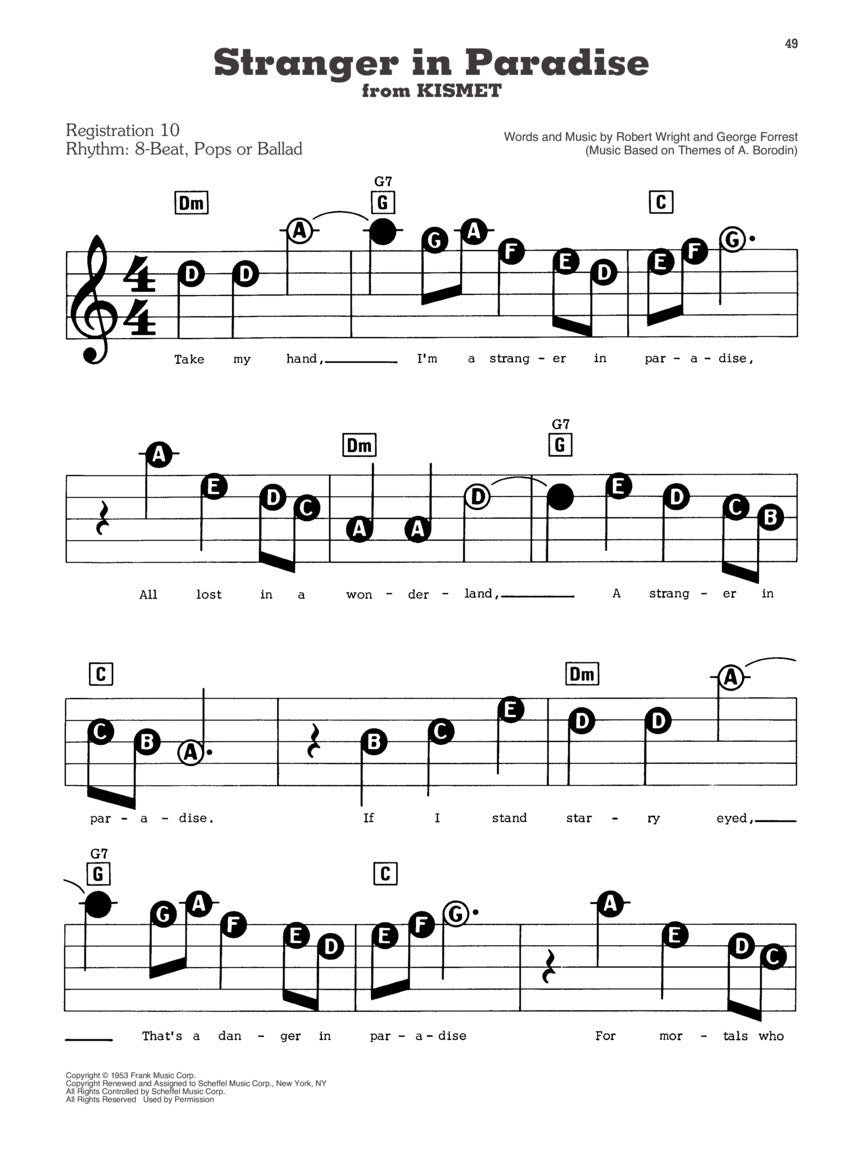 托尼·班内特(Tony Bennett)精选集 - EZ Play钢琴曲谱第117卷