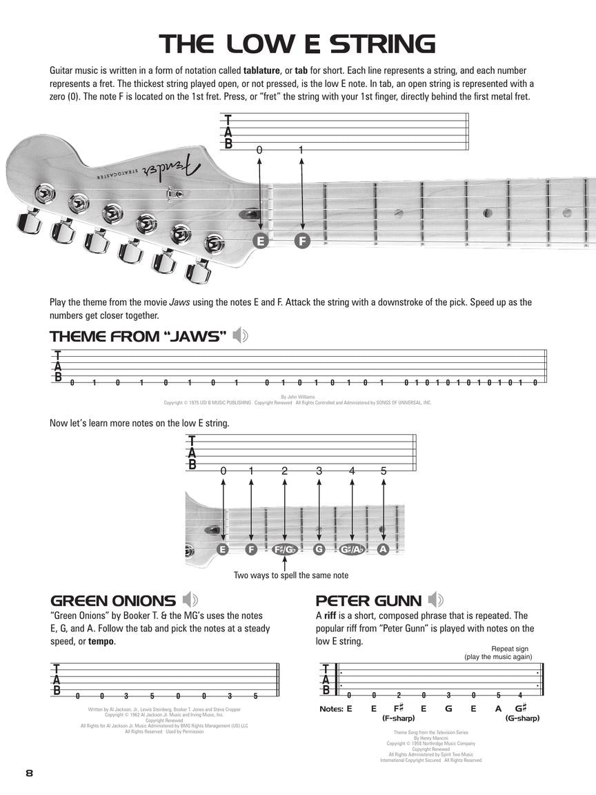 Hal Leonard Guitar Tab Method - Books 1, 2 & 3 Completed Edition (Books/Ola)