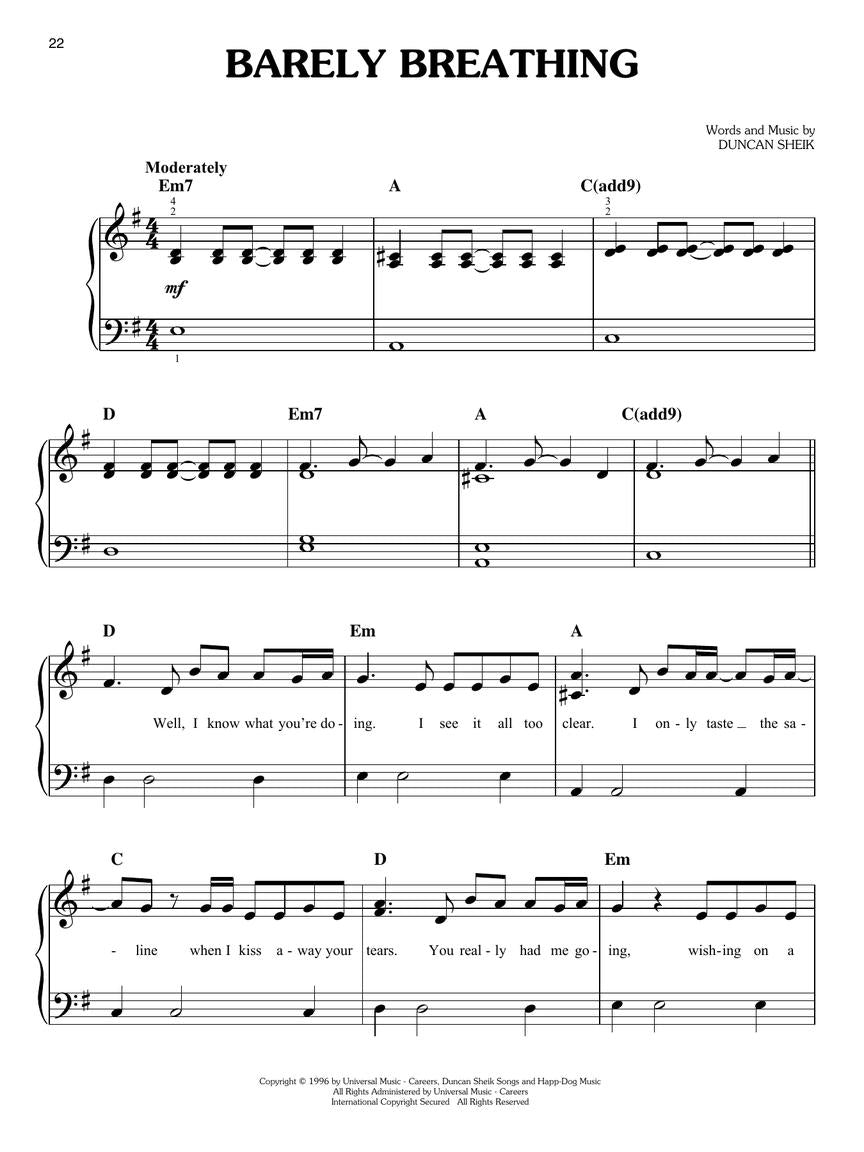 钢琴必弹的50首原声歌曲(第一册)