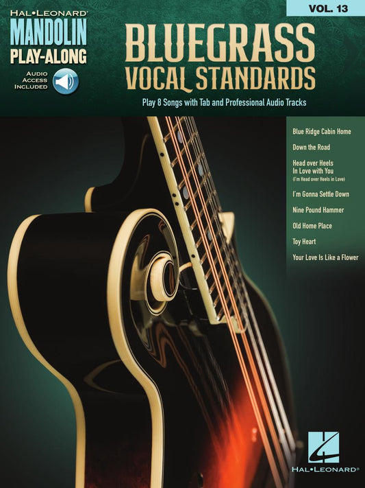Bluegrass Vocal Standards Mandolin Play Along Volume 13 Book/Ola