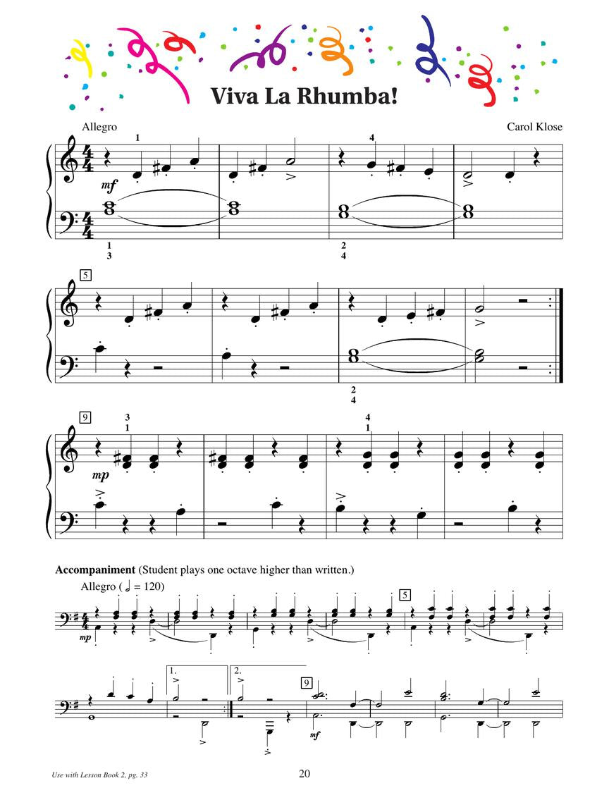 Hal Leonard Student Piano Library - Piano Solos Level 2 Book