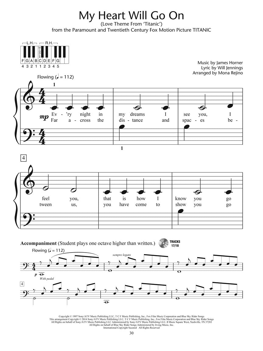 Hal Leonard Student Piano Library - Popular Piano Solos Level 1 Book