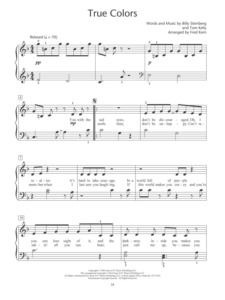 Hal Leonard Student Piano Library - Popular Piano Solos Level 3 Book