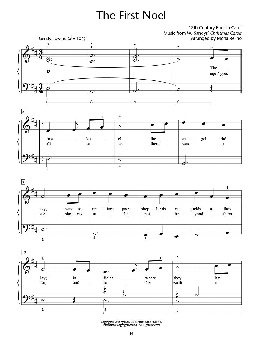 Hal Leonard 学生钢琴图书馆 - 成人钢琴圣诞金曲 2 书籍/CD