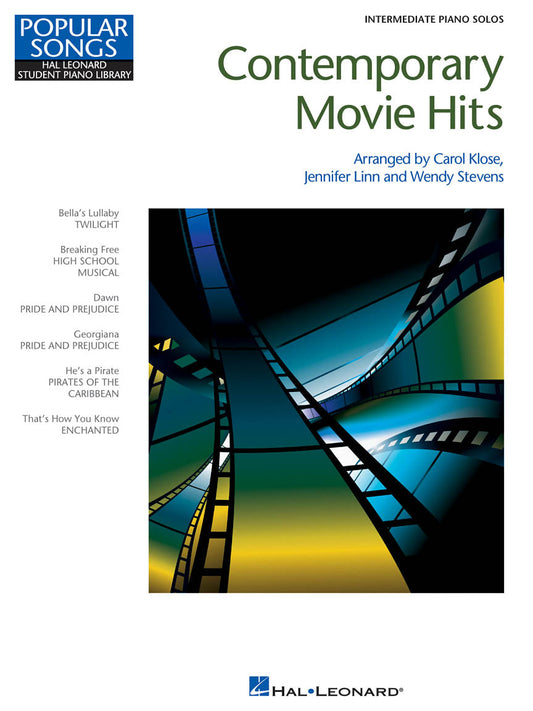 Contemporary Movie Hits - Intermediate Piano Solos Book & Keyboard