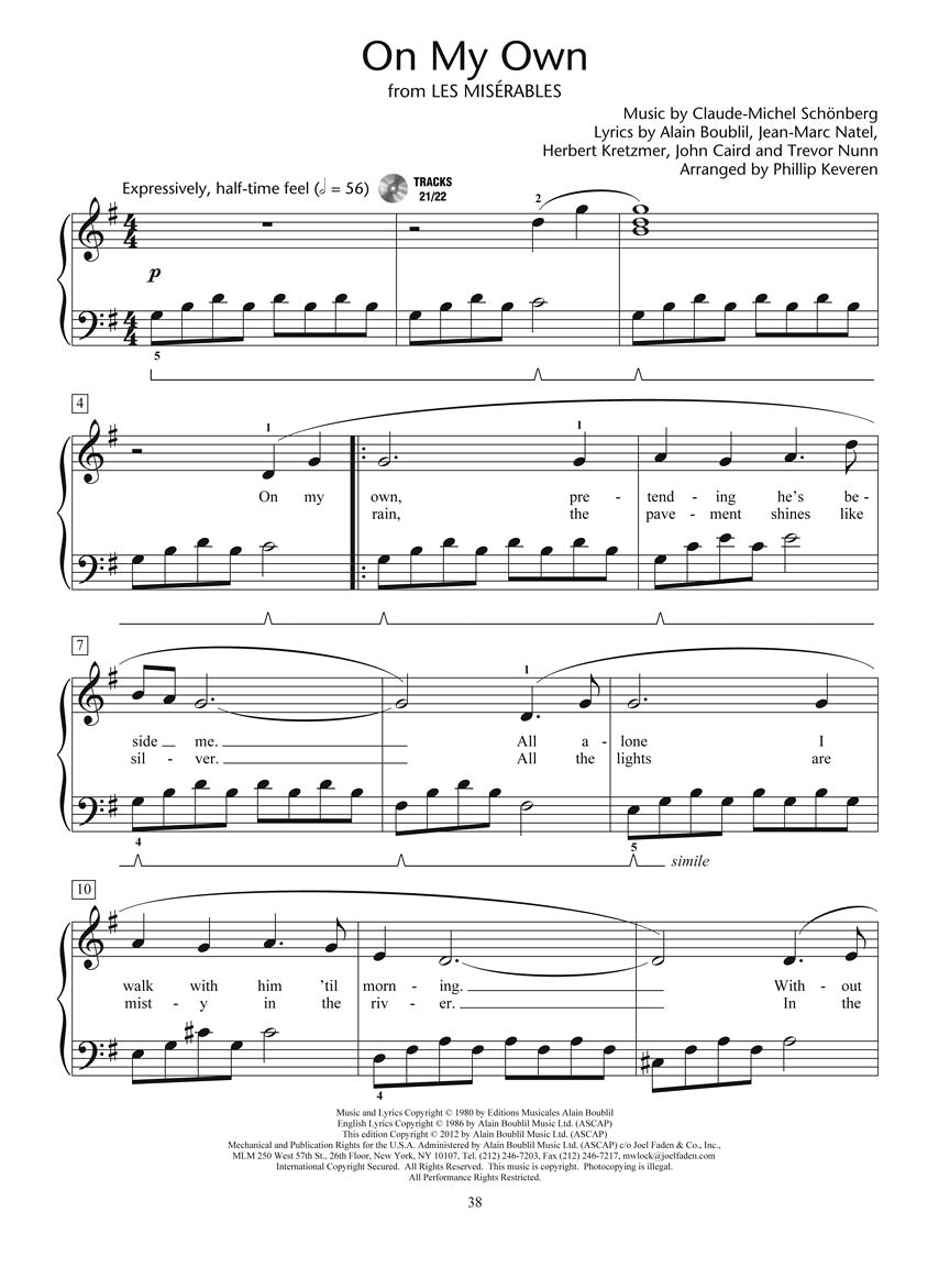 Hal Leonard 学生钢琴图书馆 - 成人钢琴流行金曲 2 书/CD