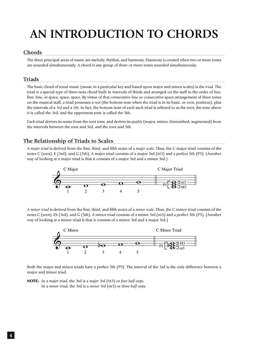 Crash Course In Chords Book Piano & Keyboard