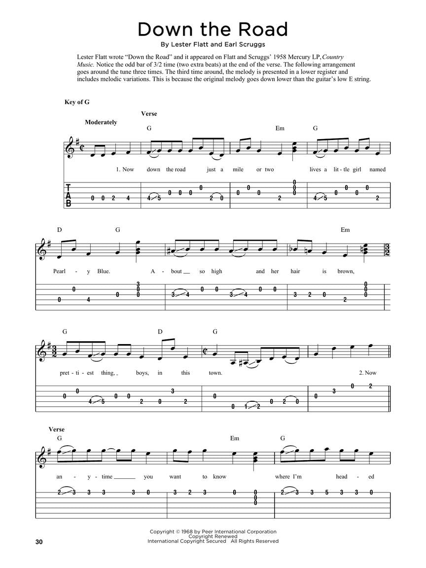 First 50 Bluegrass Solos You Should Play On Guitar Book