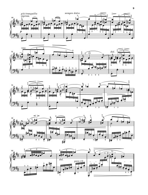 Johannes Brahms - Classical Piano Pieces Book ( Op 76, Op 79, Op 116, 117, 118 & 119)