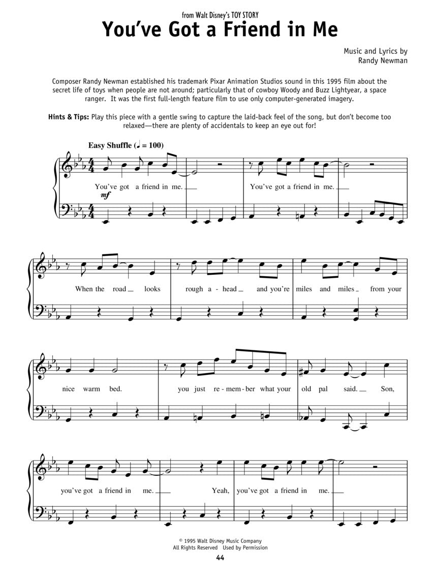 Disney - Really Easy Piano Songbook