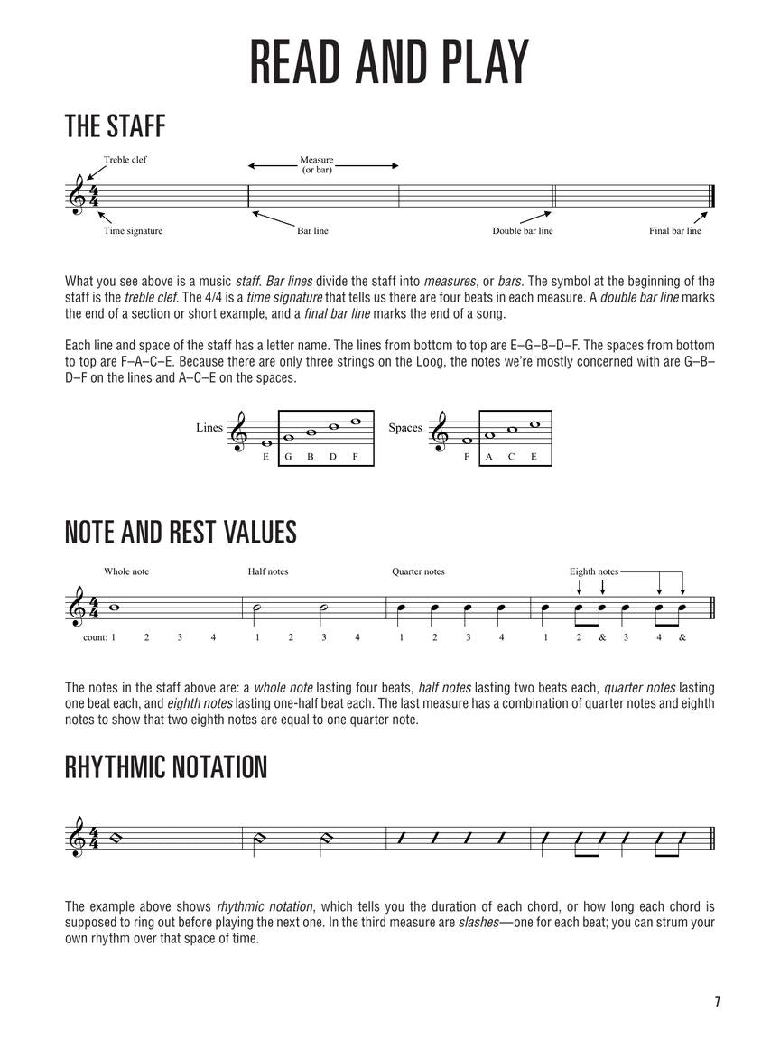 Hal Leonard Guitar Method -  Loog Guitar Book (Book/Media)