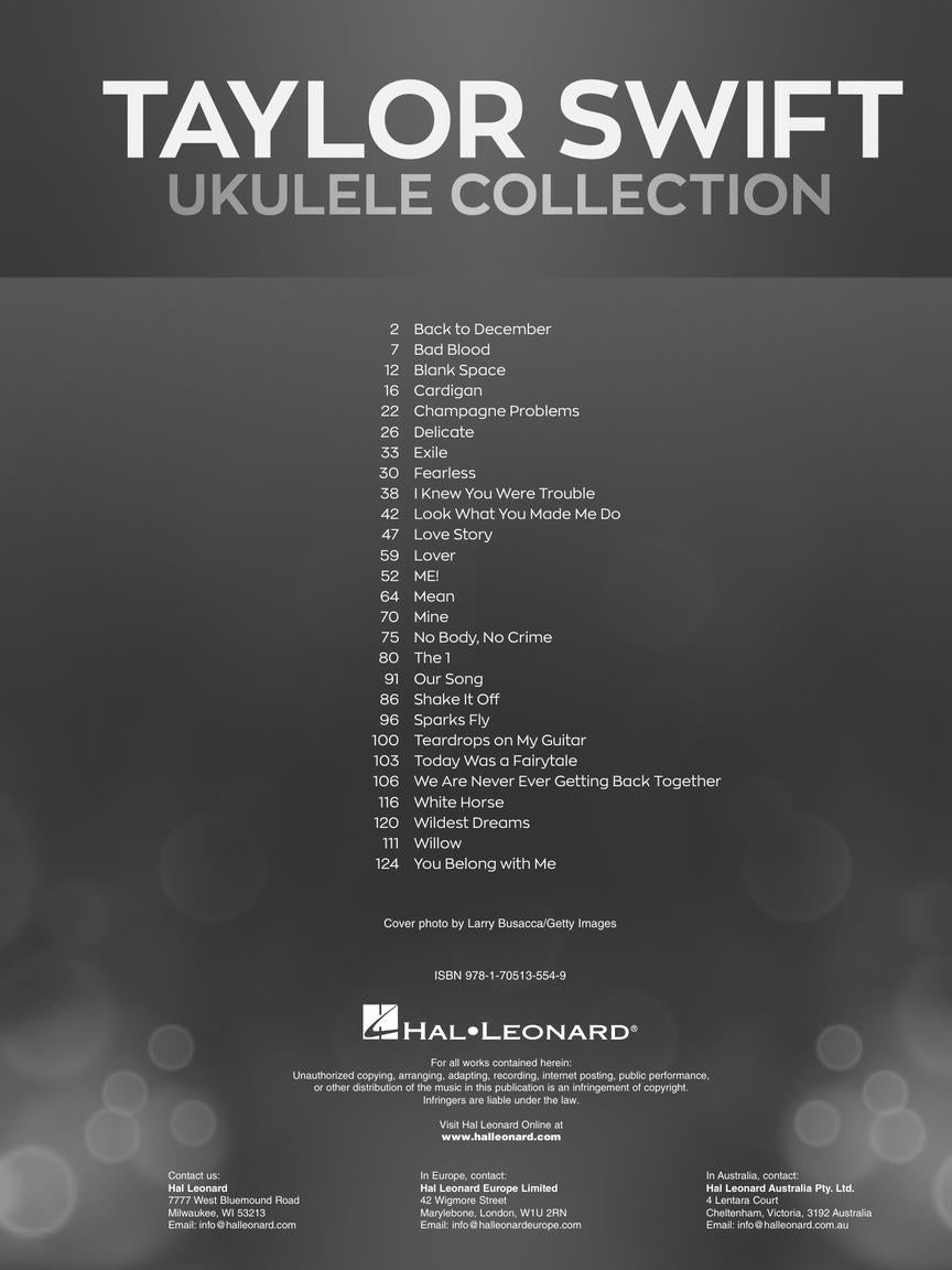 Taylor Swift - Ukulele Collection Songbook