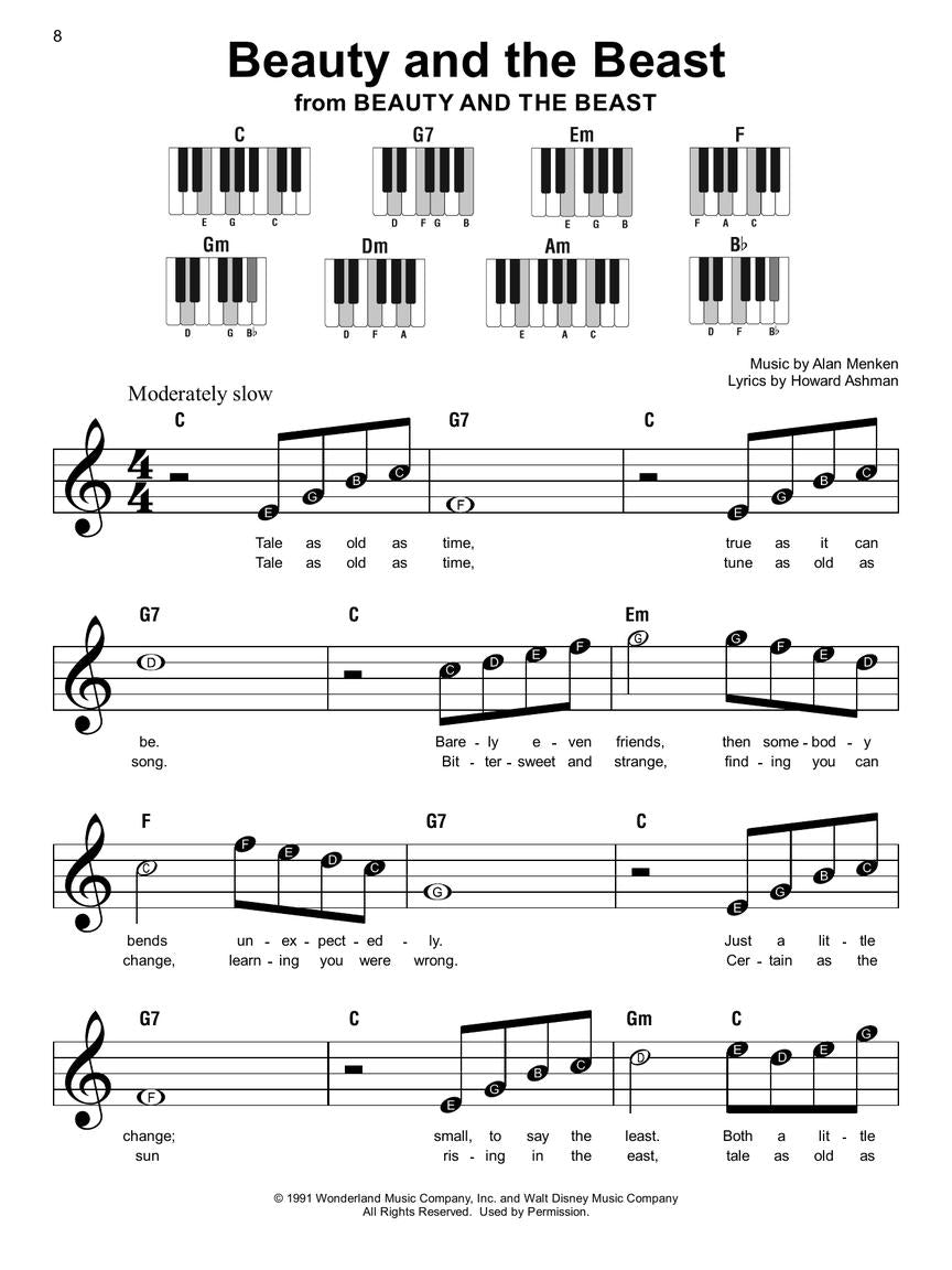Peaceful Melodies - Super Easy Piano Book