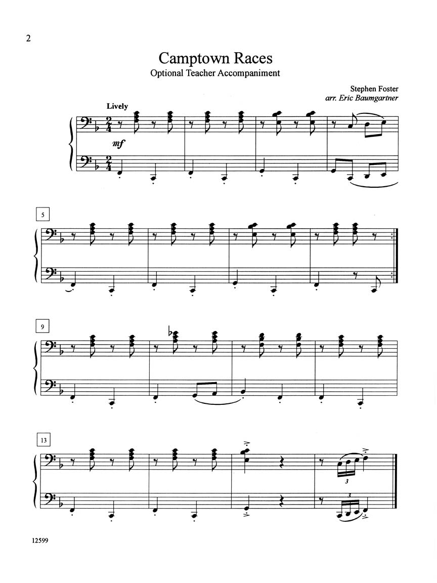 Teaching Little Fingers To Play - More American Tunes Book