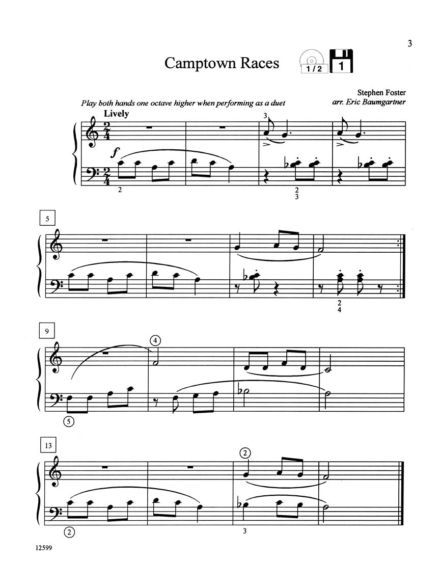 Teaching Little Fingers To Play - More American Tunes Book