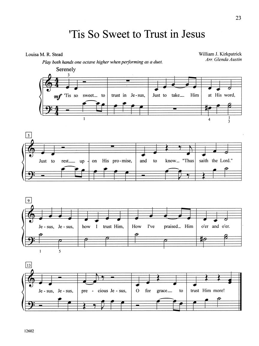 Teaching Little Fingers To Play - More Hymns Book