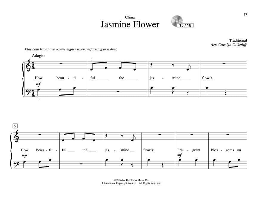 Teaching Little Fingers To Play - Songs From Many Lands Book