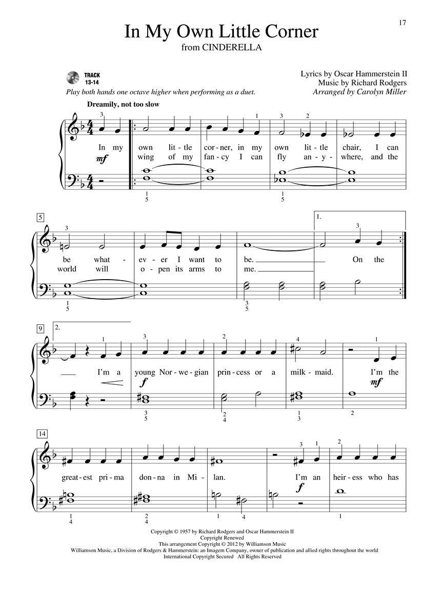 Teaching Little Fingers To Play: More Broadway Songs Book