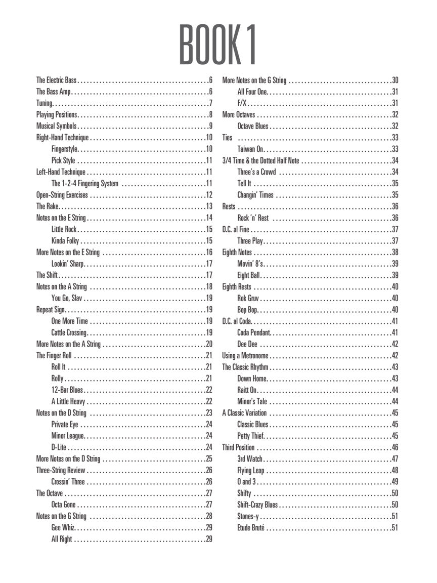 Hal Leonard Bass Method - Complete Edition Books 1 - 3 (Book/Ola)