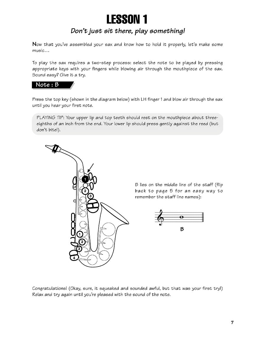 Fasttrack E Flat Saxophone Book 1 (Book/Ola) Woodwind