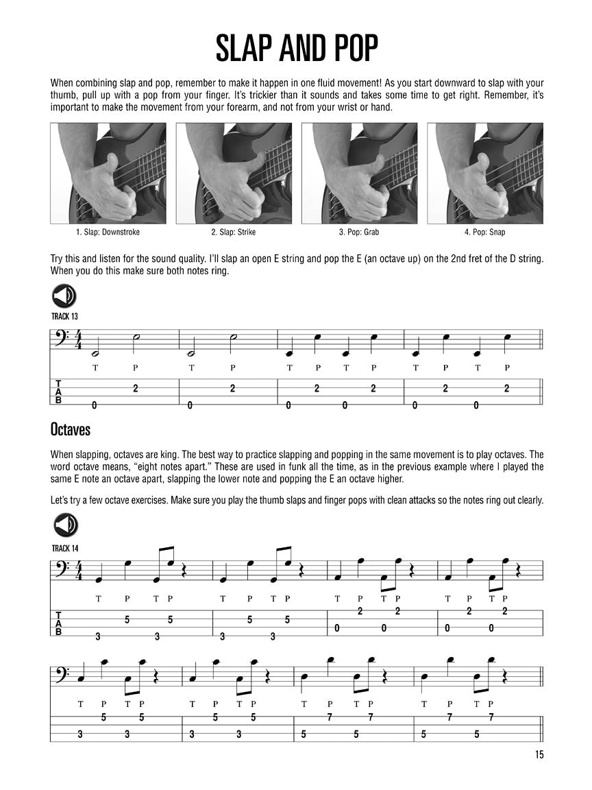 Hal Leonard Bass Method - Funk Bass Book/Ola