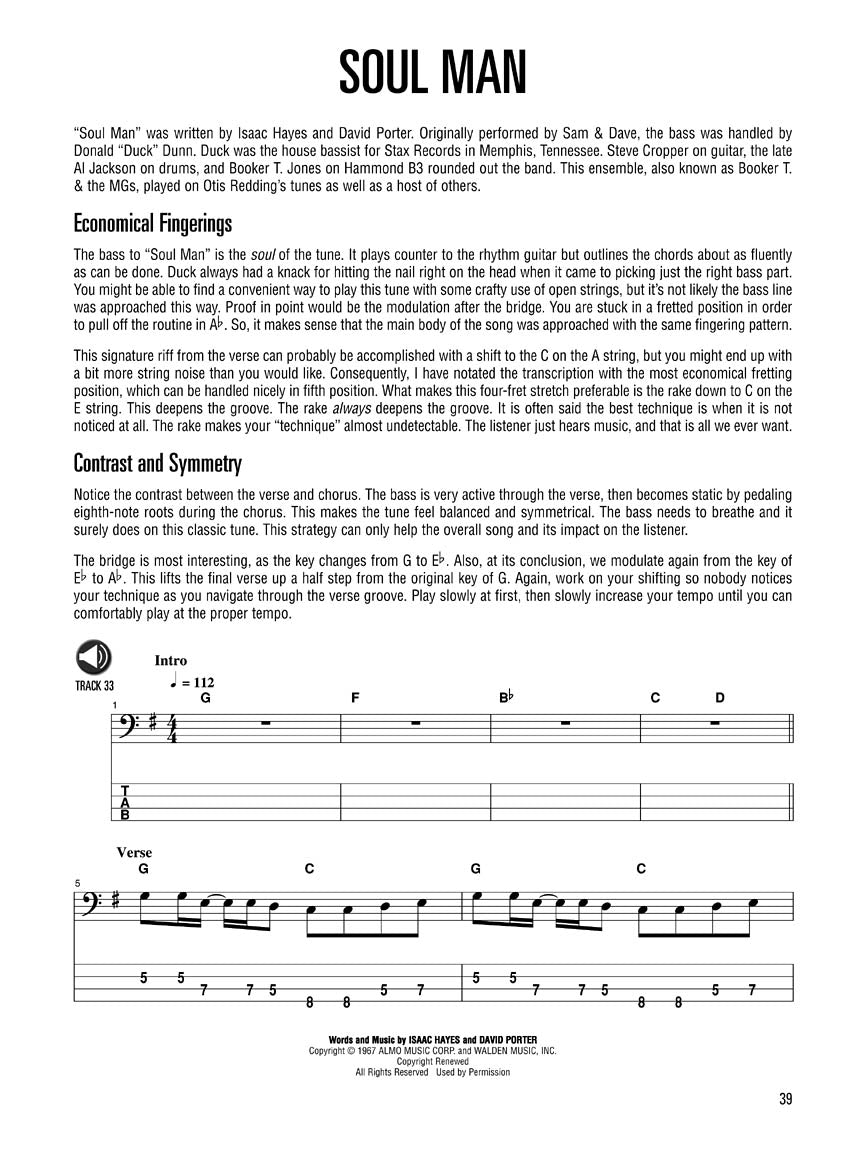 Hal Leonard Bass Method - Rhythm & Blues Book/Ola