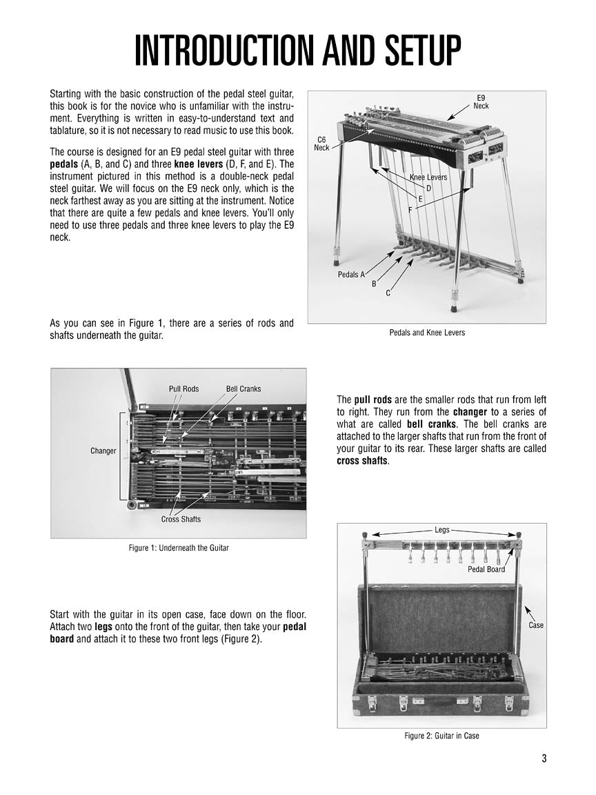 Hal Leonard Guitar Method - Pedal Steel Guitar Book (Book/Ola)