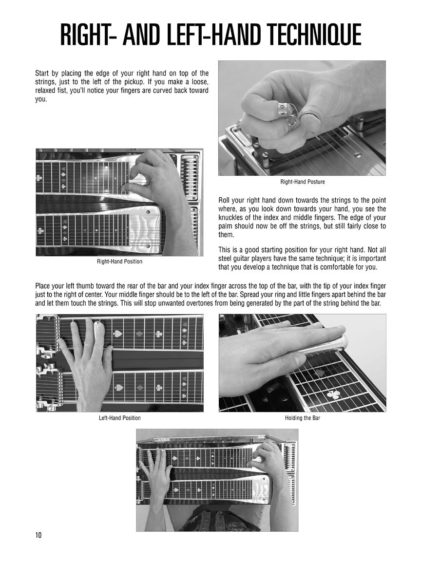 Hal Leonard Guitar Method - Pedal Steel Guitar Book (Book/Ola)
