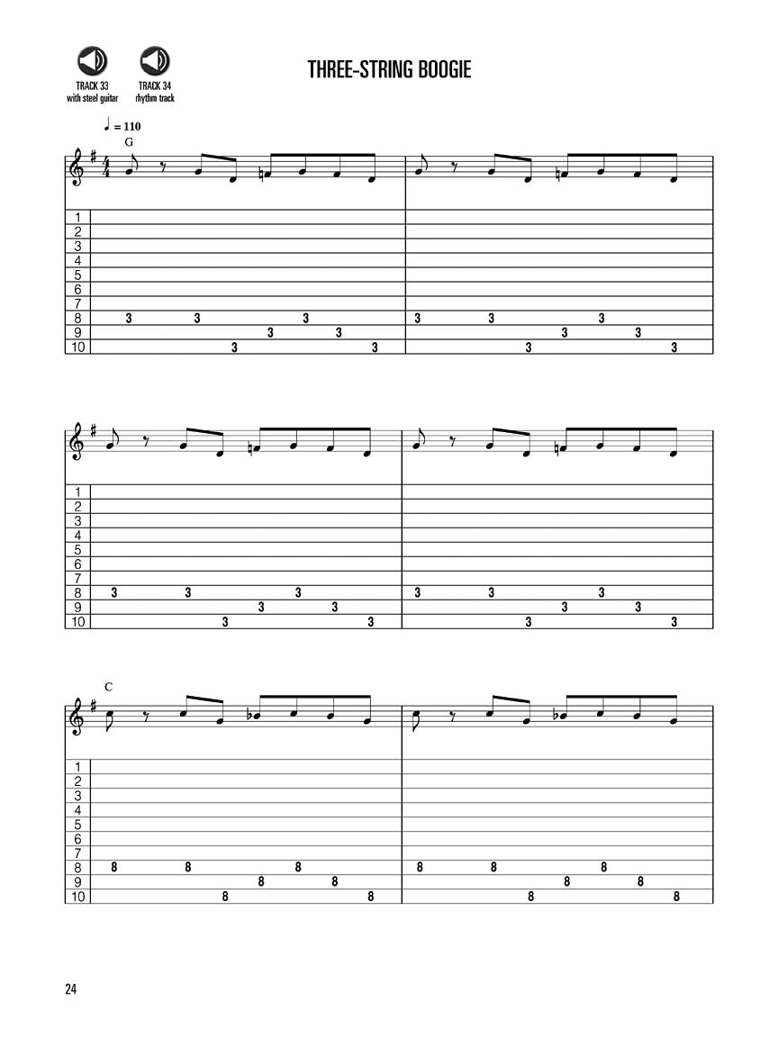 Hal Leonard Guitar Method - Pedal Steel Guitar Book (Book/Ola)