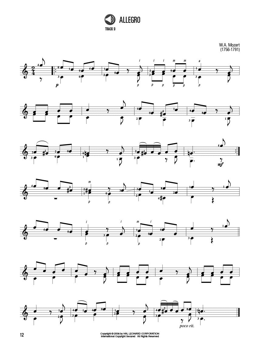 Hal Leonard Guitar Method - Classical Guitar Pieces Songbook (Book/Ola)