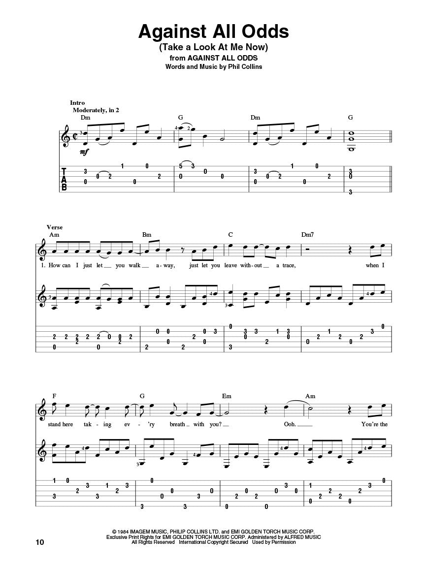 100 Most Beautiful Songs Ever - Fingerpicking Guitar Book
