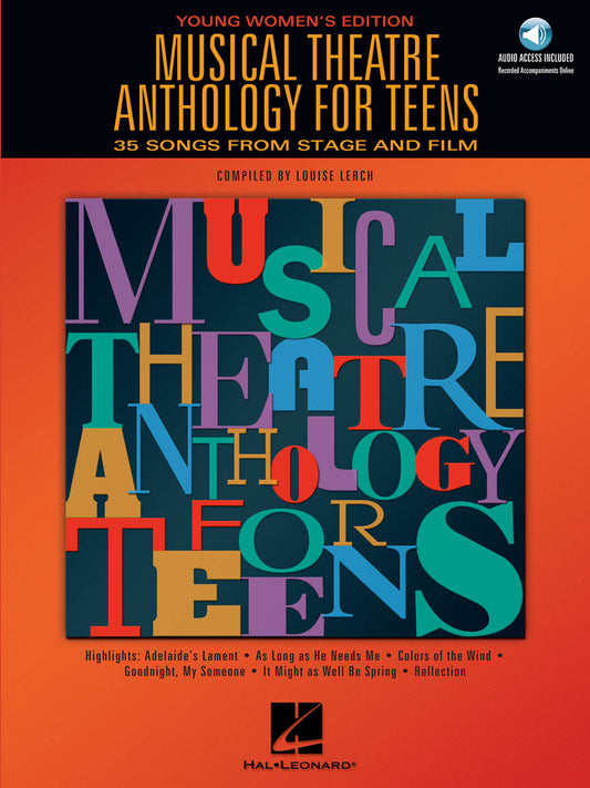 Musical Theatre Anthology For Teens - Young Womens Vocal Edition Book/Ola Songbooks